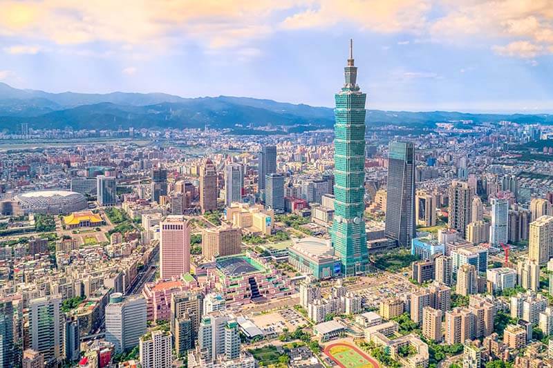 Thăm quan tháp Taipei 101 Đài Bắc