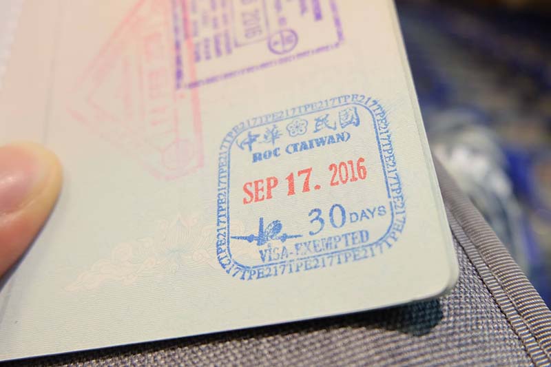 Thủ tục làm Visa Đài Loan