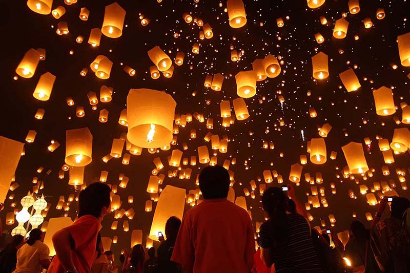 Trải nghiệm lễ hội đèn lồng ở Đài Loan